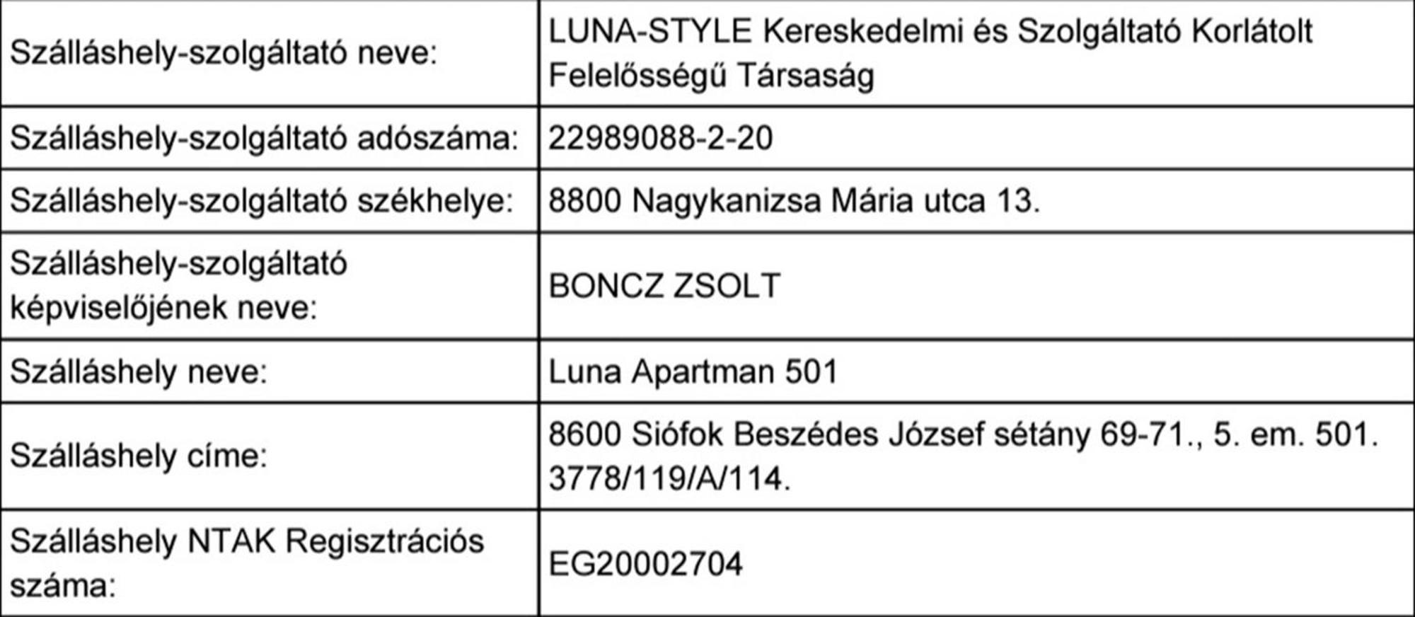 Luna Apartman501 Siófok Exteriér fotografie
